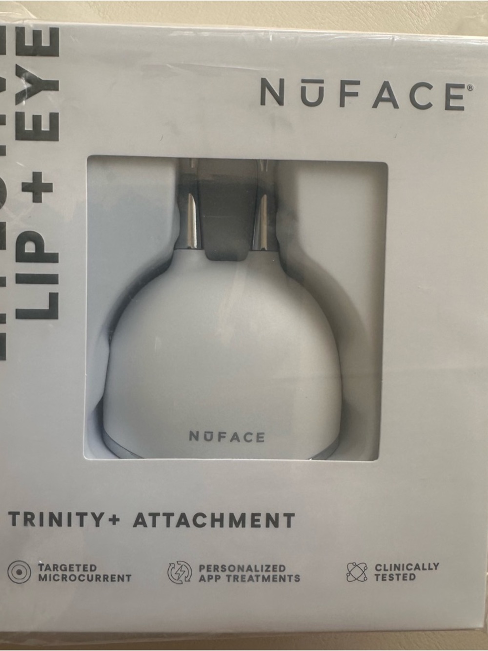 NuFace Precision Treatment attachment for eyes and lips